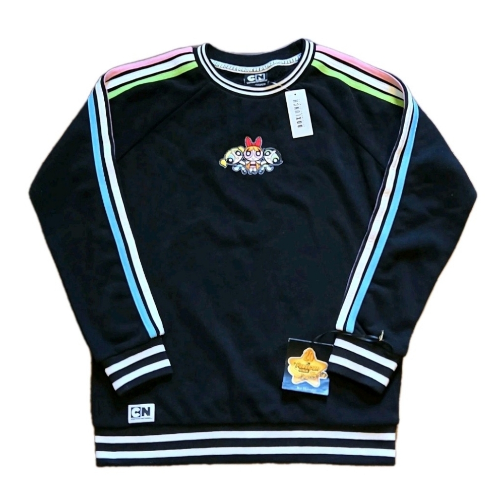 Her Universe Cartoon Network The Powerpuff Girls 20th Anniversary Sweatshirt